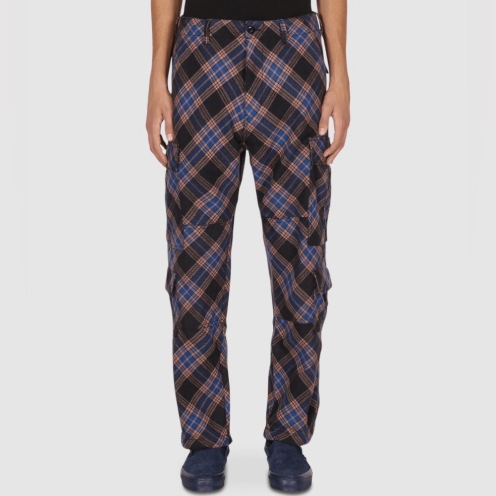 Stussy woolen check cargo pants us32